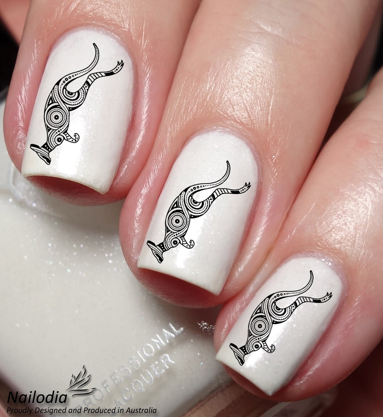 Australia Aboriginals Indigenous Painting Nail Art Decal Sticker