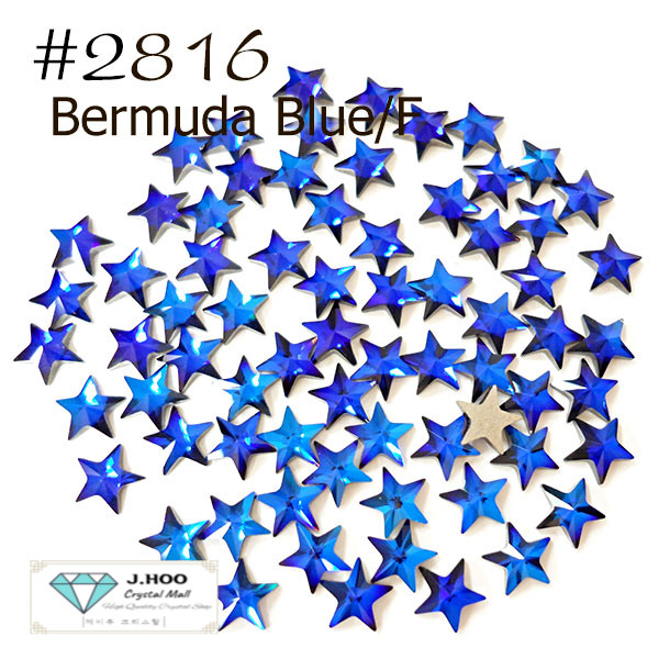 Swarovski 2816 Rivoli Star Flat Back 5mm(15pcs)