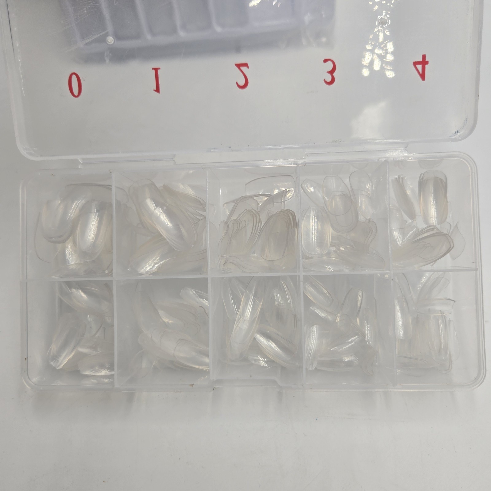 Nail Molds Set Poly Gel Extension Set – 2 Boxes Manicure Sizes 0 To 9
