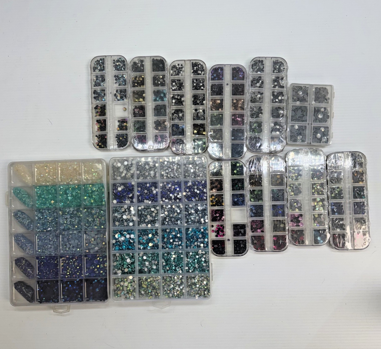 BULK TUBES OF Glitter lot of 12 Nail•Acrylic•Gel•Body Art•Face•Festival