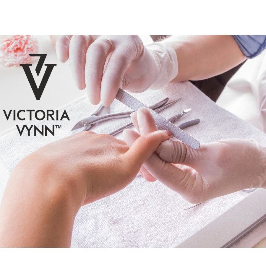 Victoria Vynn Crescent Nail File 80/100 Professional Gel Acrylic Nails Styling