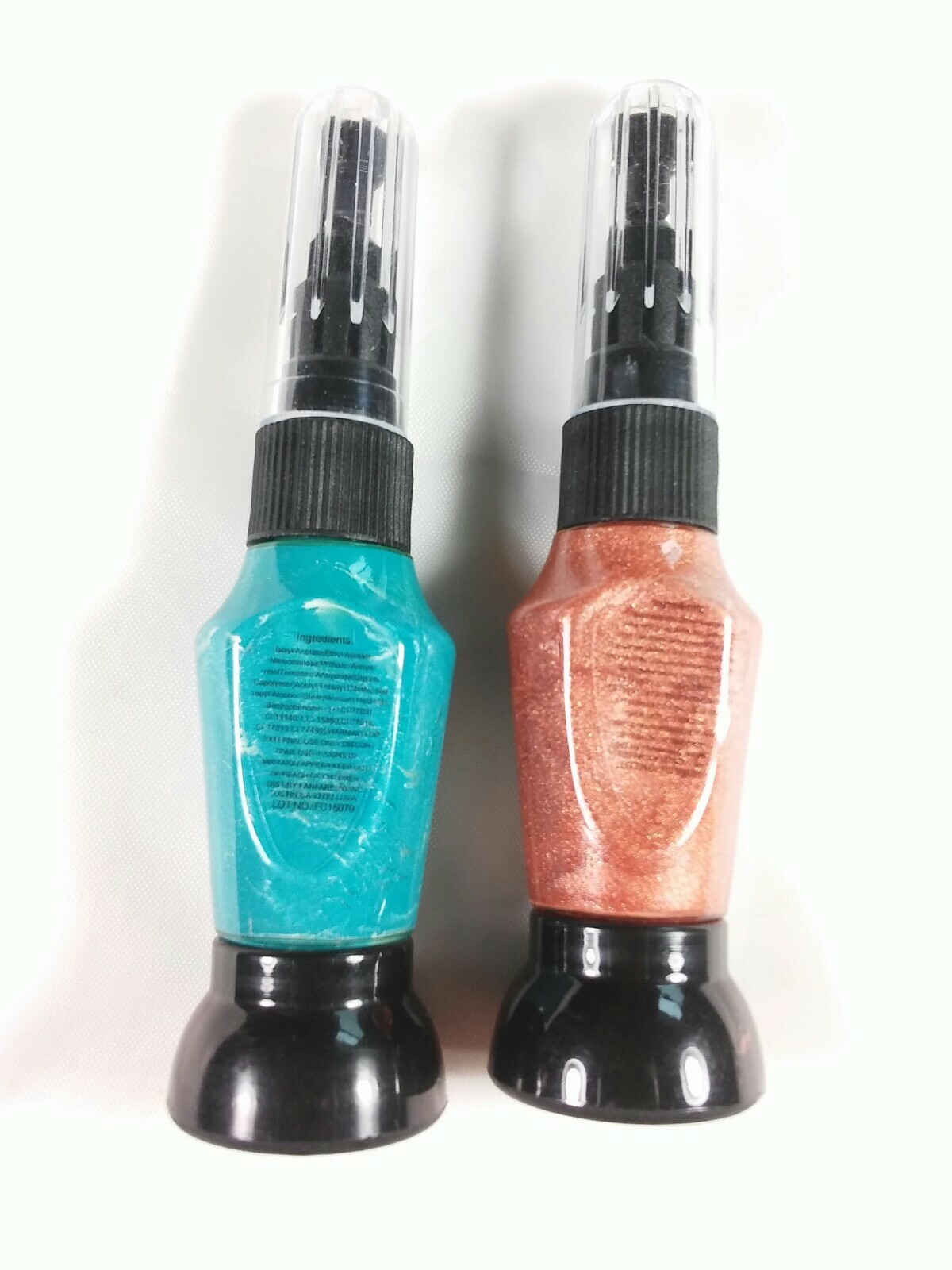 Amuse Nail Art Pen Sky Blue And Bronze .42 oz