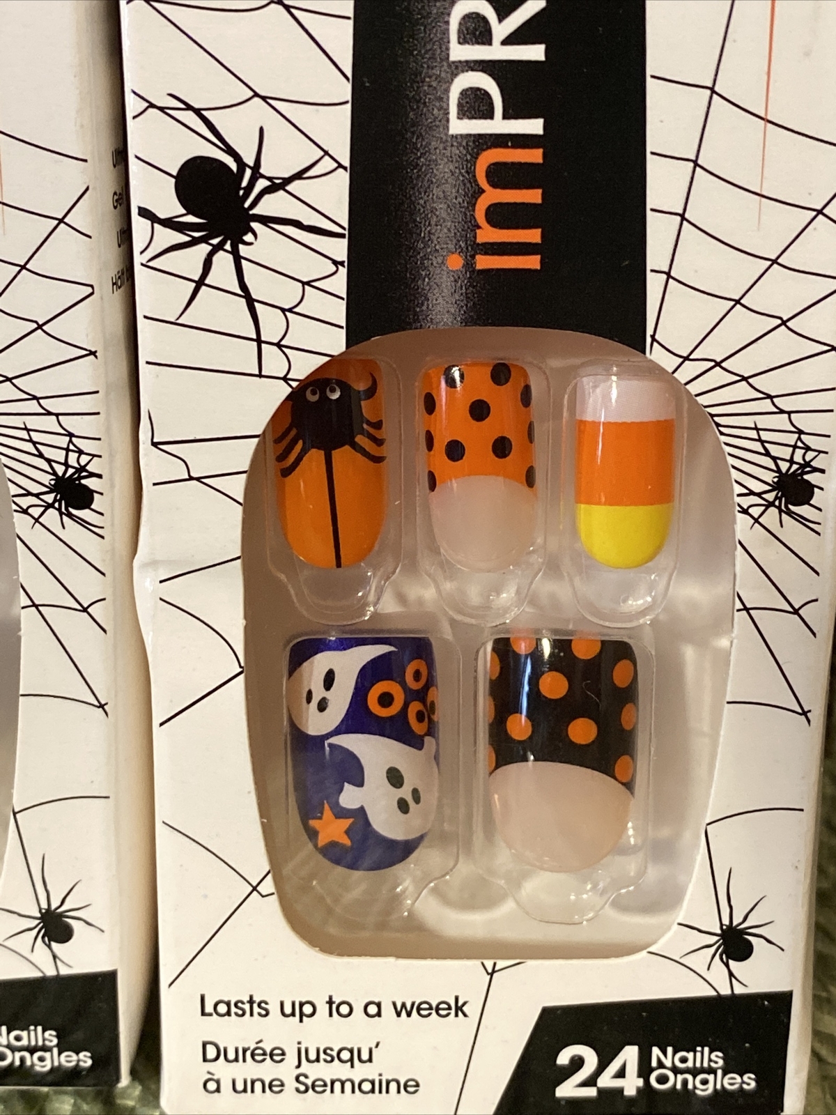 X4 Kiss Broadway Nails Press-On Manicure Halloween 62172,62173,2174,62175
