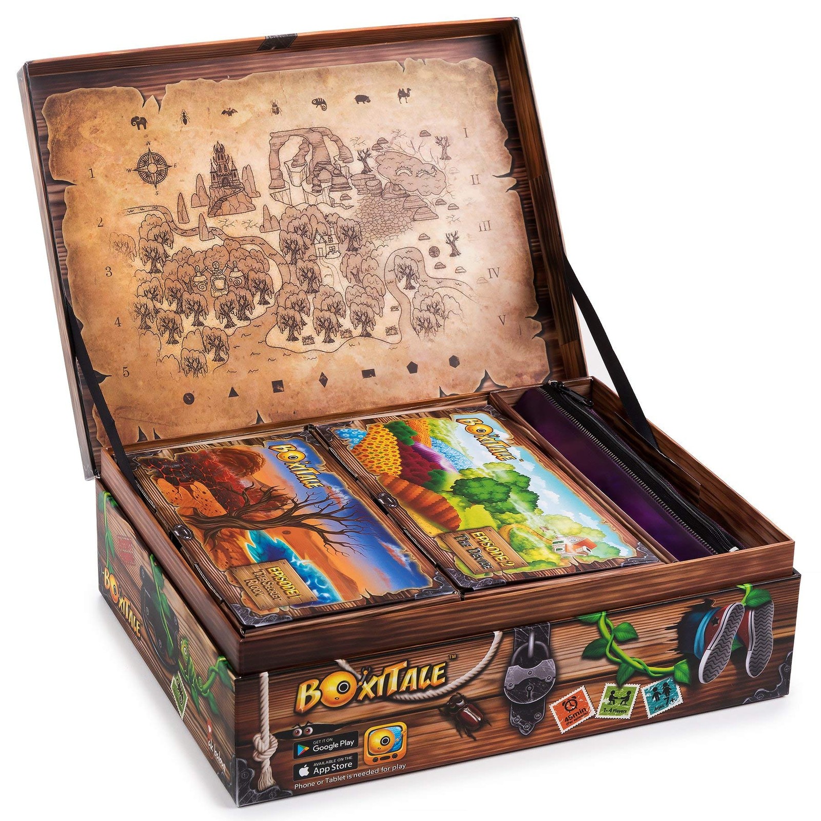 BoxiTale Interactive Craft Game with App – Knights of Nature Multicoloured