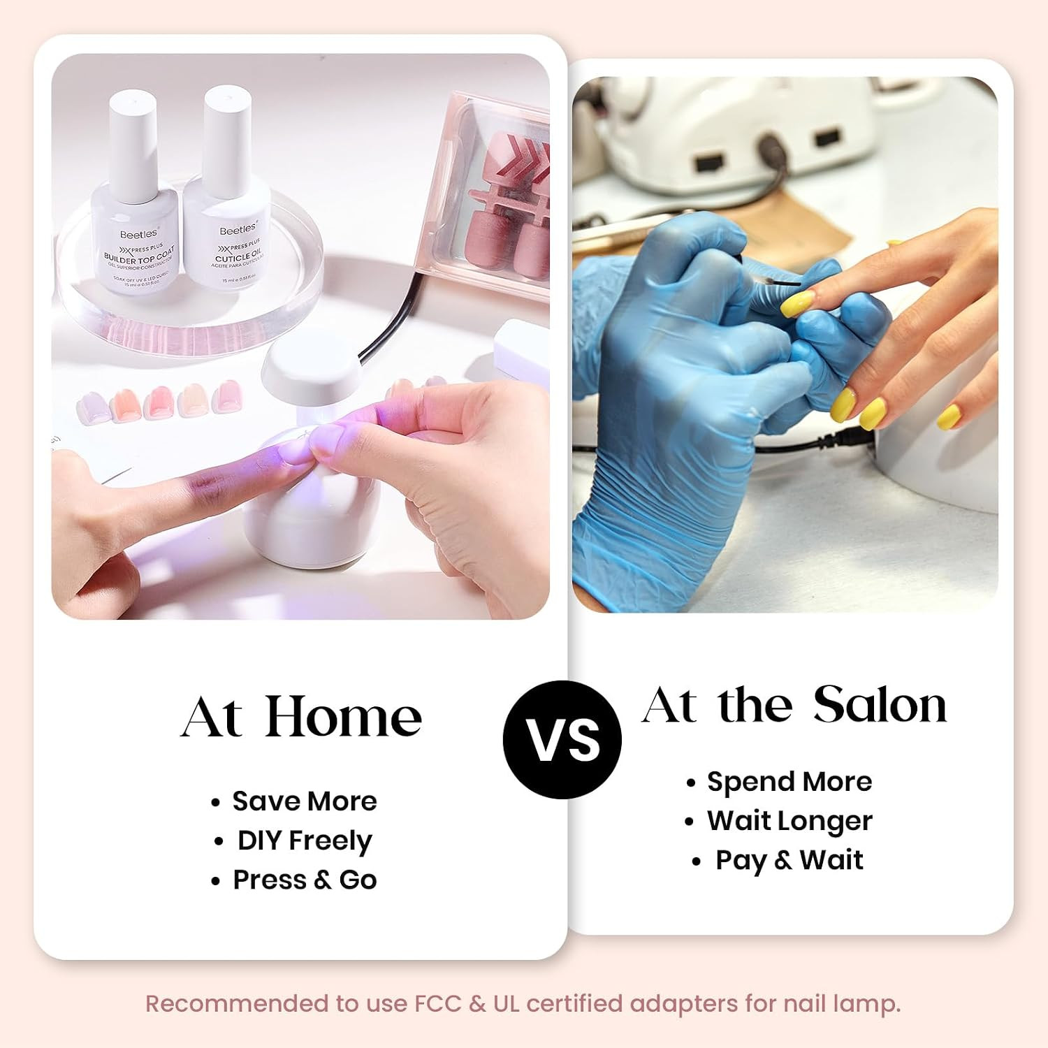 X Press plus Gel Nails Kit – Candy Nova | 7 Colors Nude Cat Eye Press on Nails S