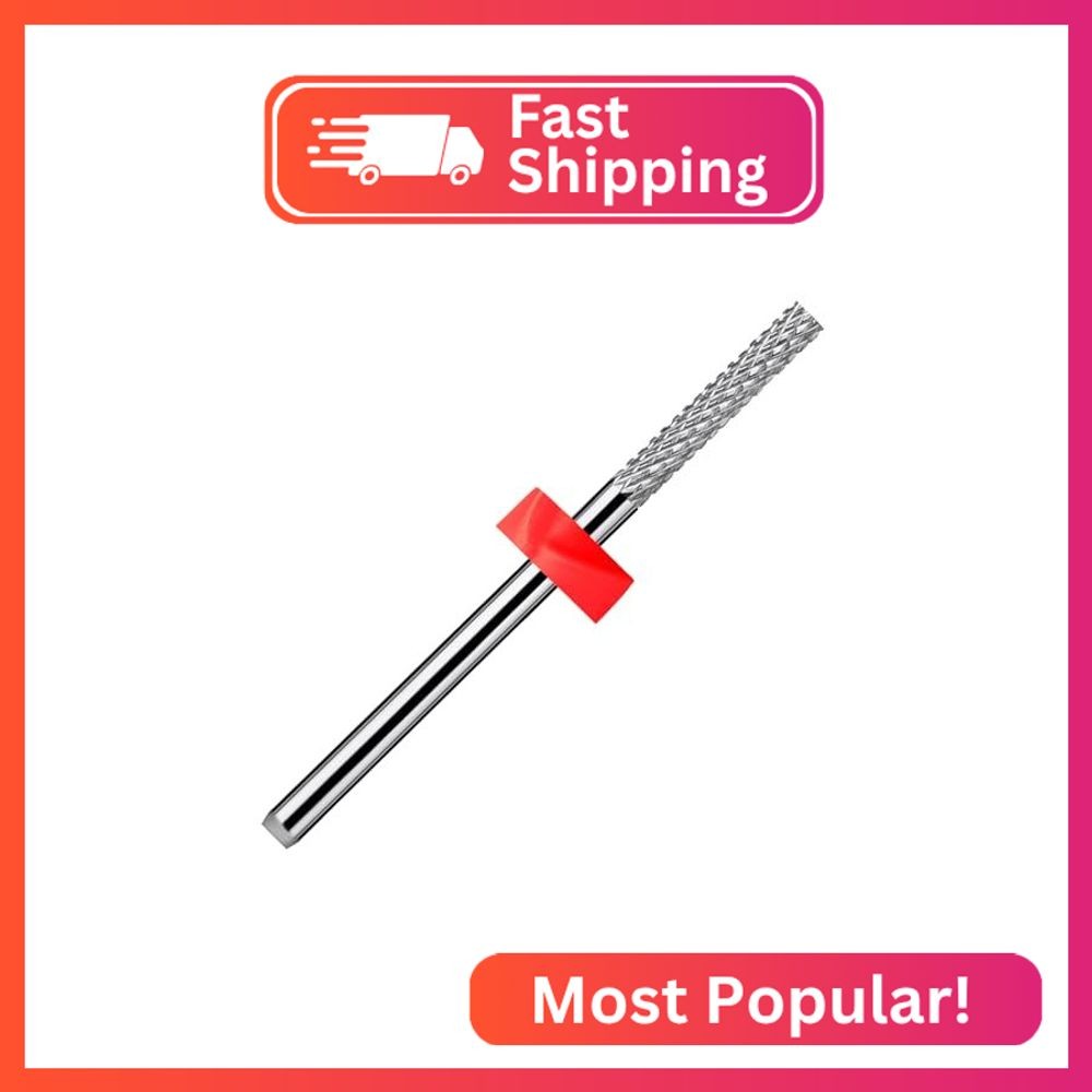 ERUIKA Safety Nail Drill Bits,3/32″ Tungsten Carbide Cuticle Drill Bits,Two Way
