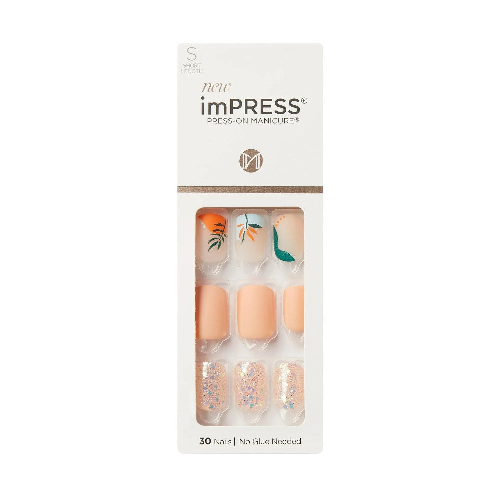 imPRESS Press-On Manicure – Tropical Vibes (IM40X) | Easy & Long-Lasting!