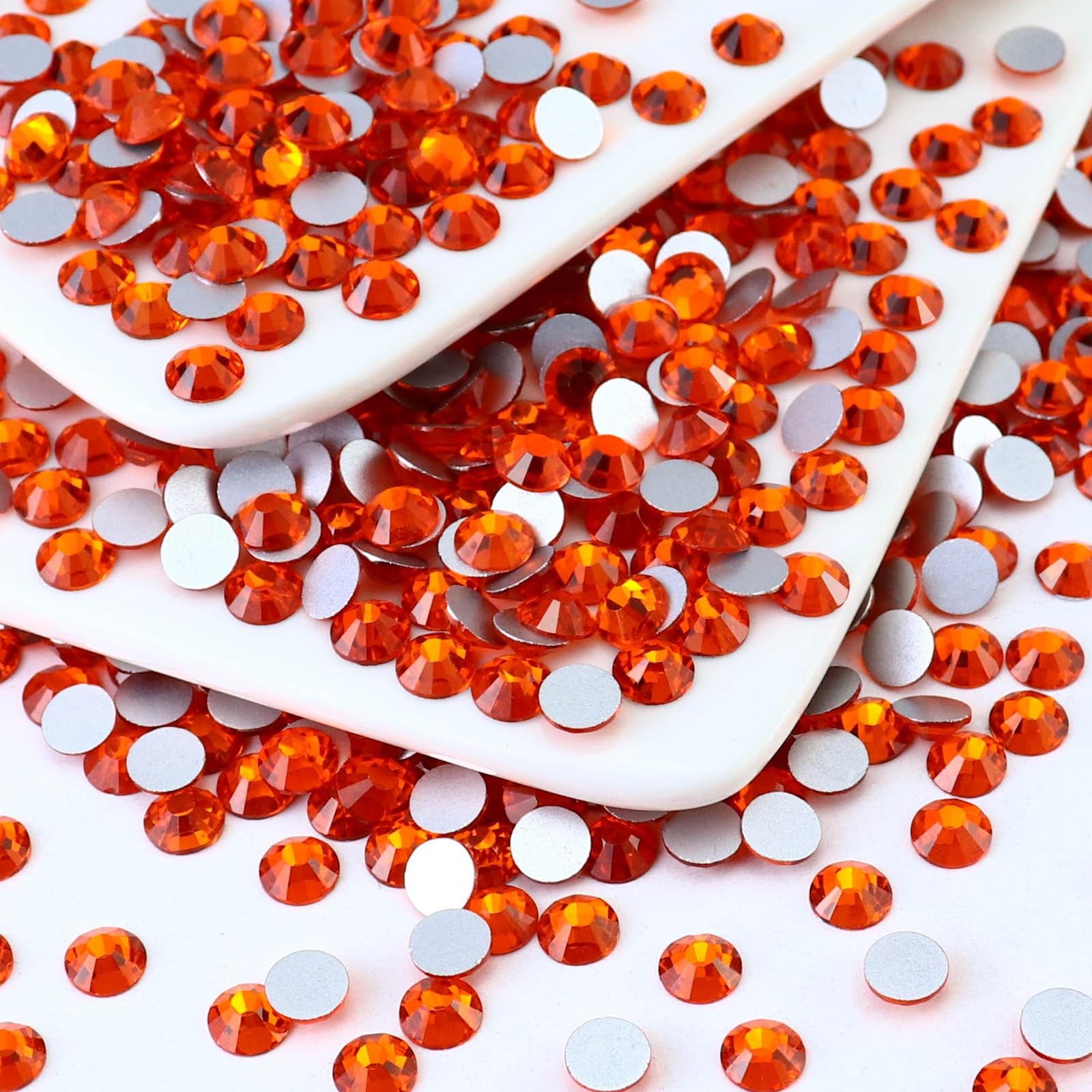 1440pcs Crystal Hyacinth Rhinestones FlatBack Glitter Gems for 3D Nail Art Decor