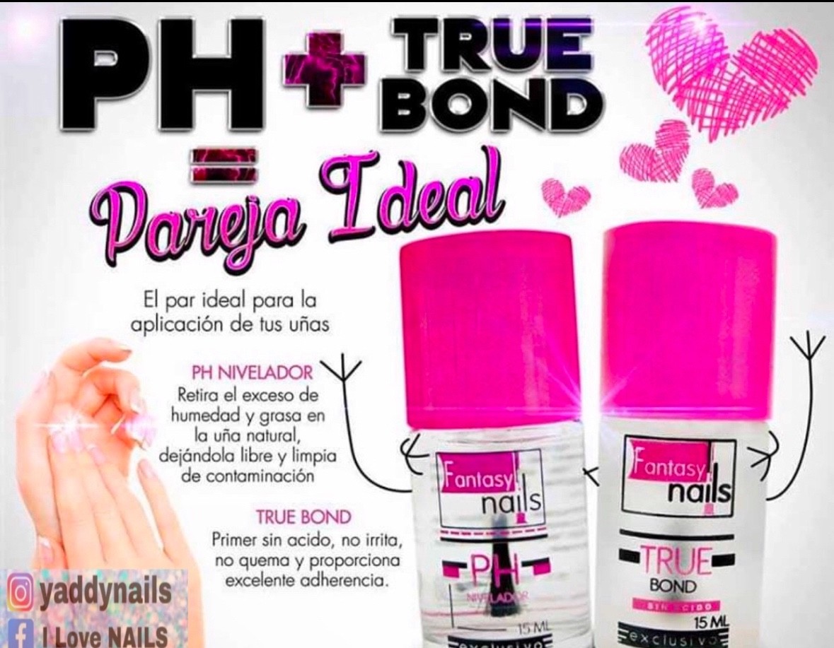Fantasy nails TRUE BOND and PH NIVELADOR