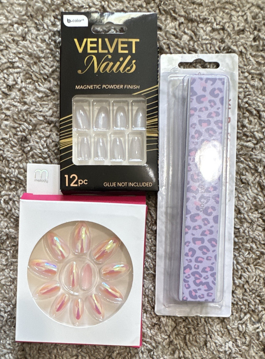 Nail Bundle – 2 packs nails and 1 Buffer Block