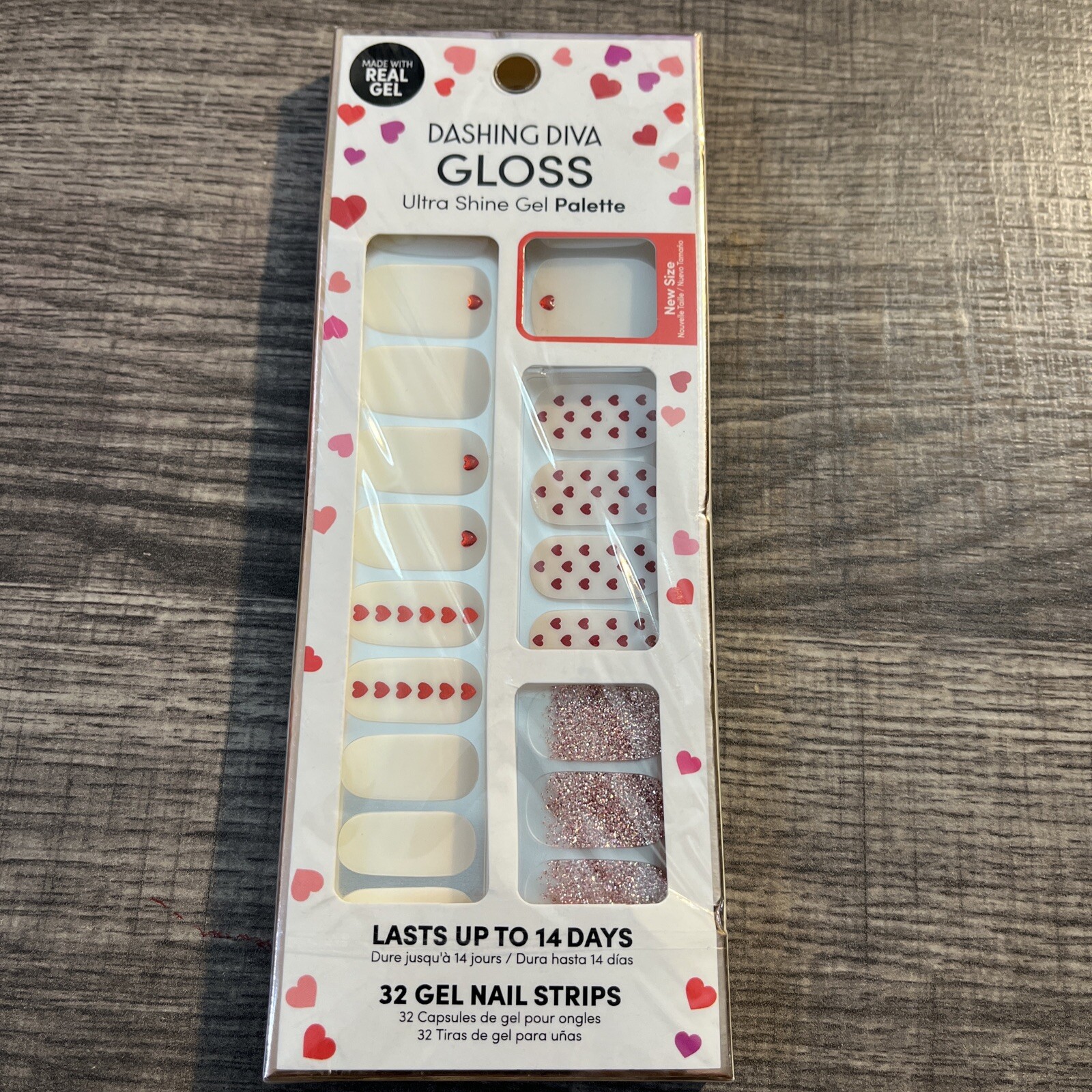 Dashing Diva Gloss Ultra Shine Gel Palette, GS203 Light Hearted