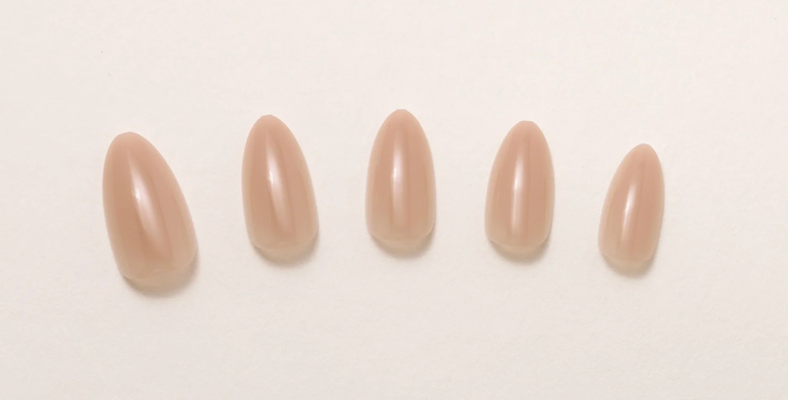 Nail Reformation Press On Nails Signature Box Almond Flannel Gray (5 sets of 32)