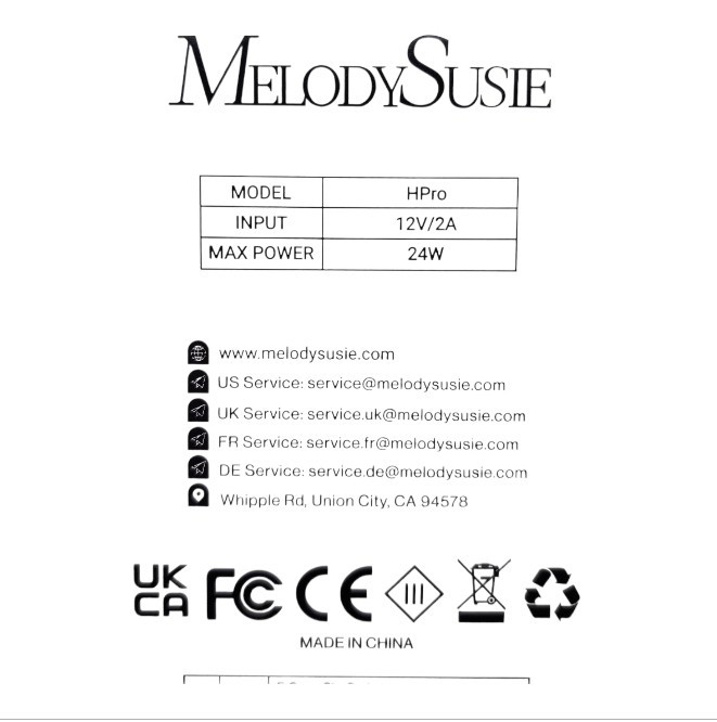 MelodySusie HPro Nail Dust Collector 3800RPM 3 Speed Portable Vacuum Fan (White)