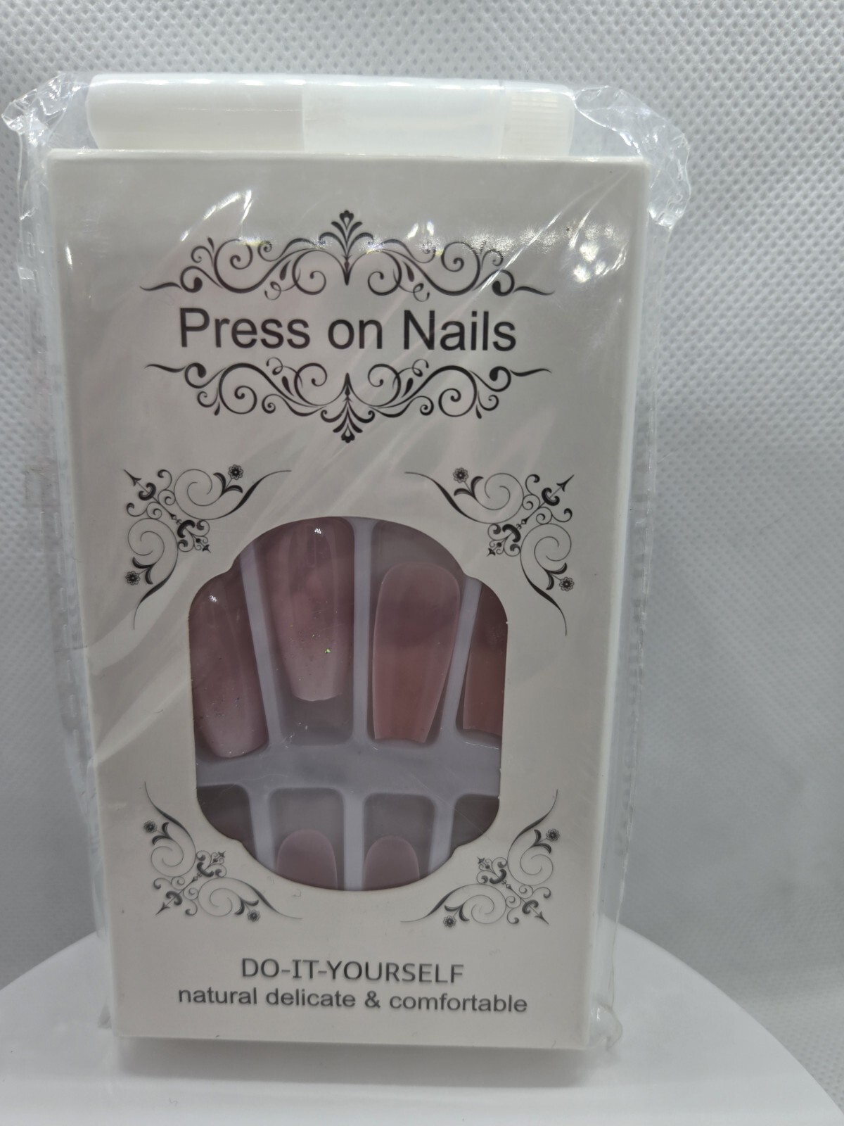 Press On Nails Lot 7 Sets Multiple Colors New!