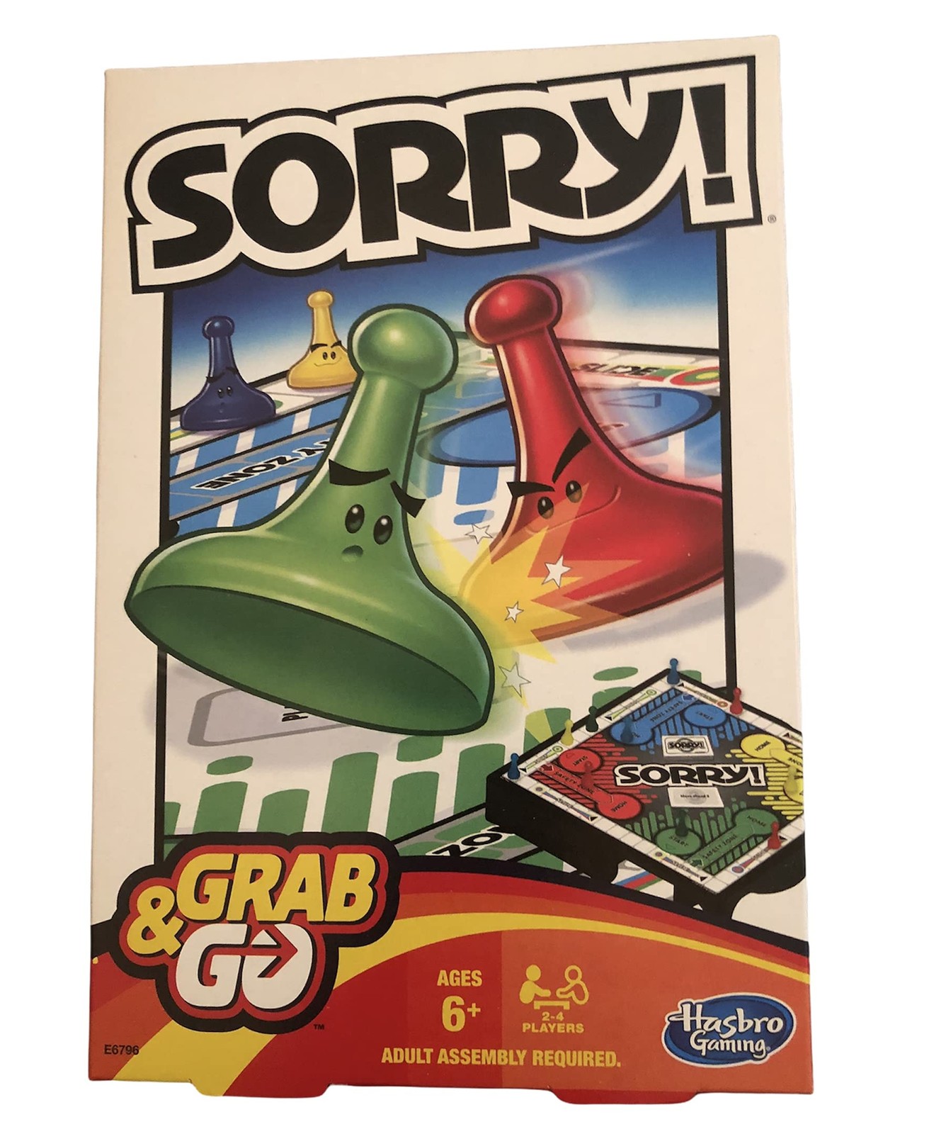 Hasbro Gaming Sorry Grab & GO Small, Multicolor