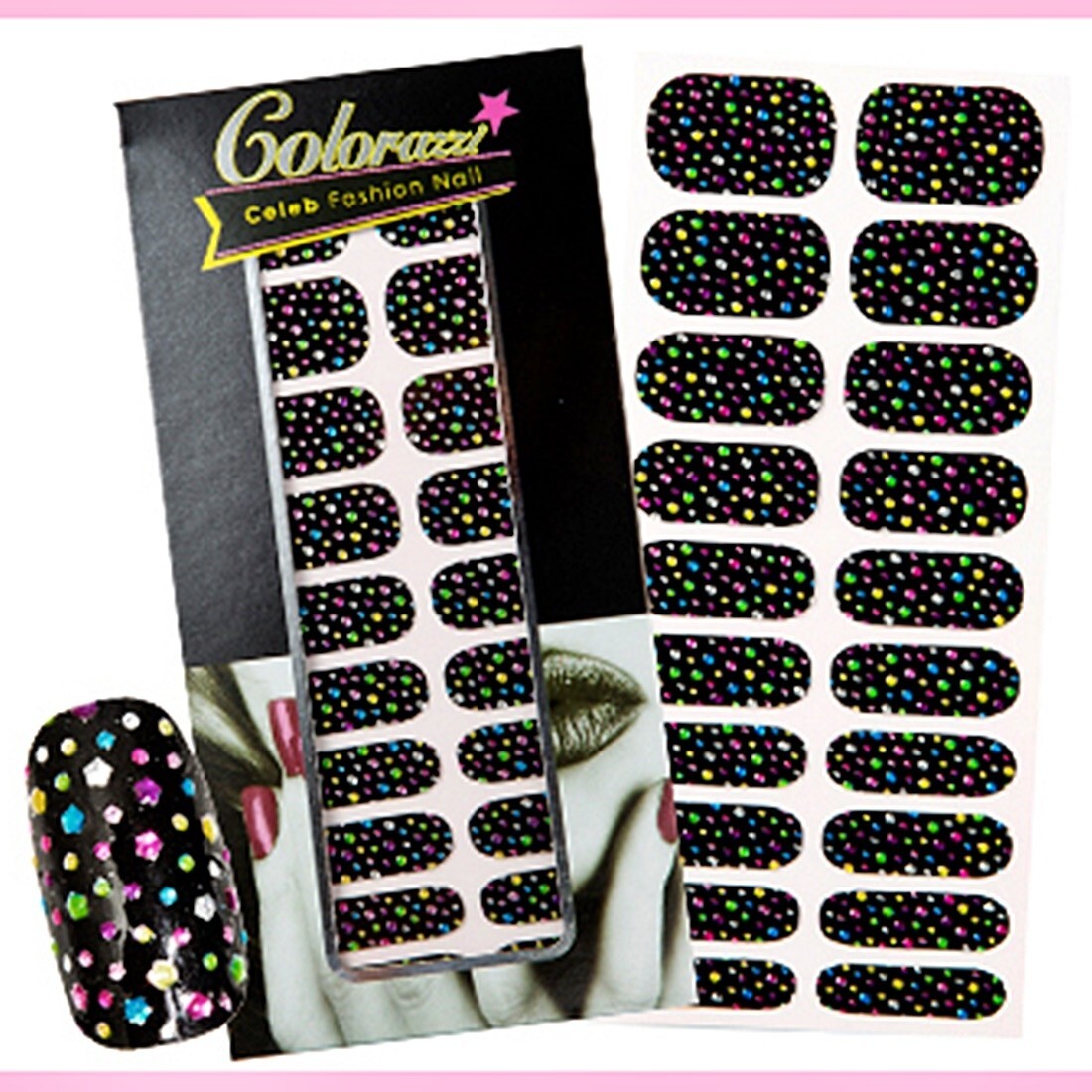 8 Pcs Korean Elegant Nail Art Part Gift Romantic Full Size Self-Adhesive Stylish