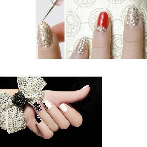 900pcs Multicolour Self-Adhesive Face Gems ? Reusable Rhinestone Stickers