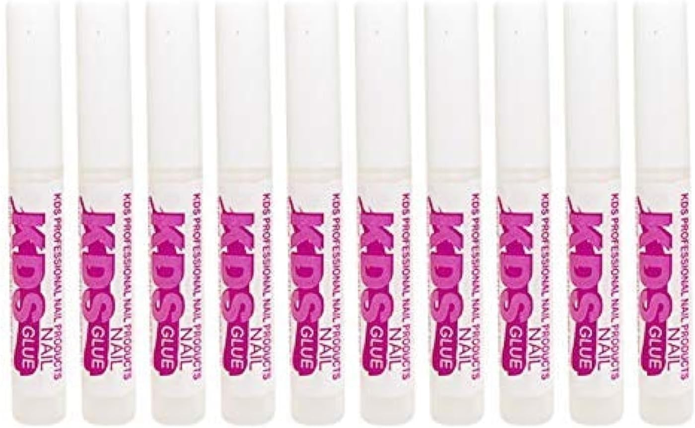 Acrylic Nail Glue – 10 Tubes of 0.07 oz Super Adhesive for Precision Application