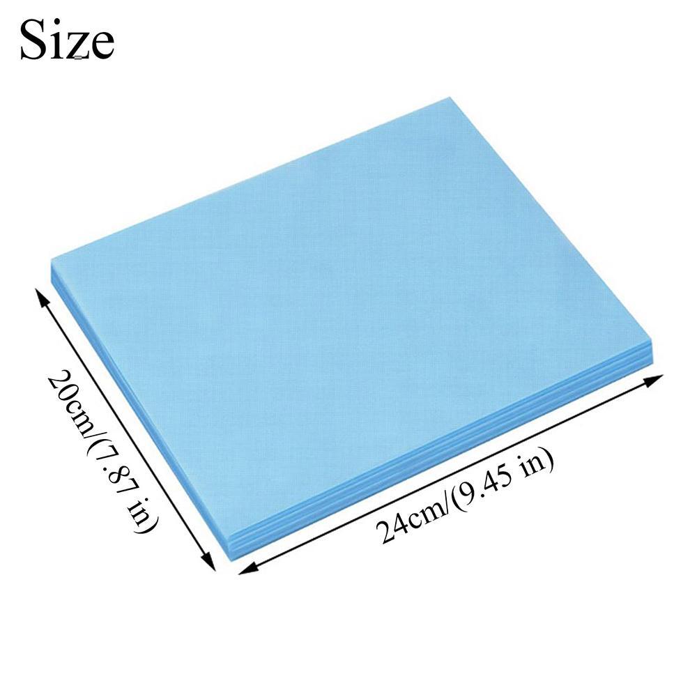 100pcs Disposable Nail Art Vacuum Dust Collector Non-woven Filter Paper Pink Blu