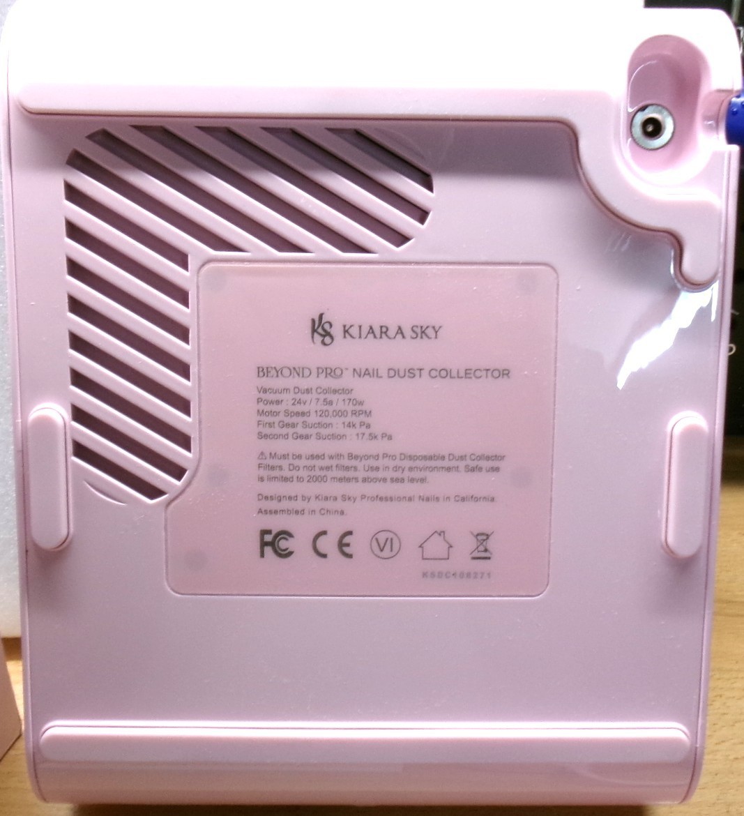 Kiara Sky Beyond Pro Nail Dust Collector – PINK