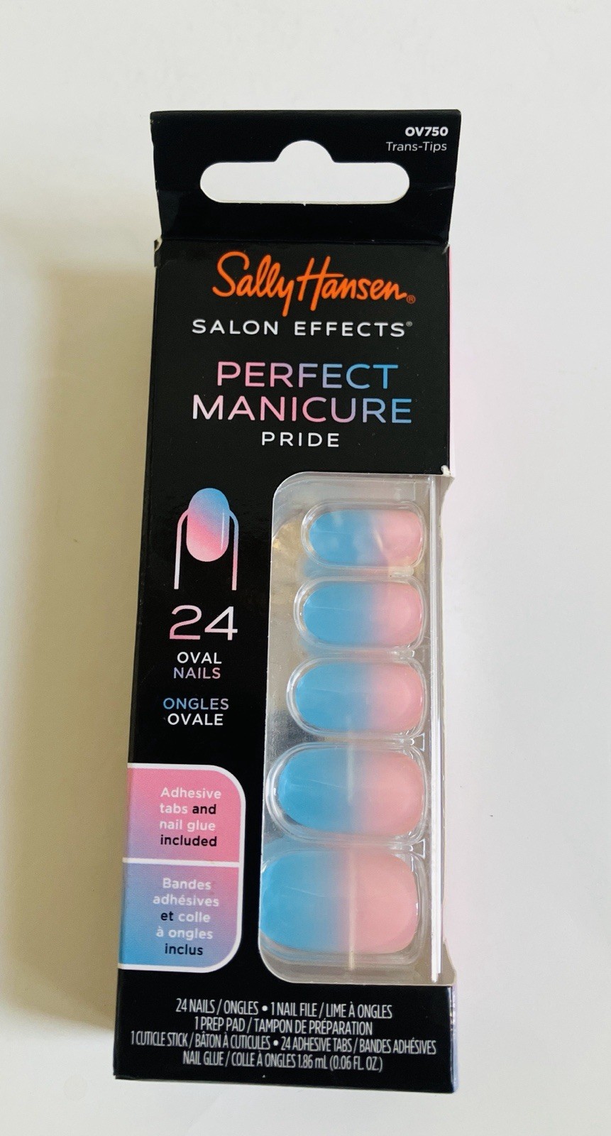 Sally Hansen Perfect Manicure Pride 24 Oval Nails