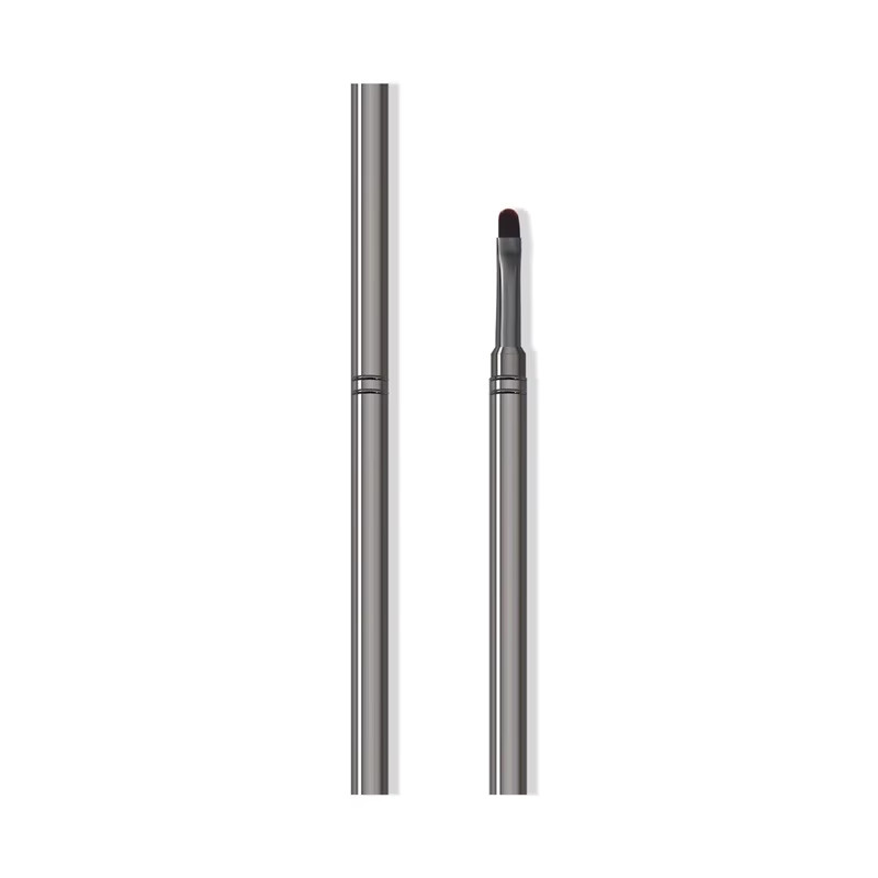 Gel Nail Art Brush Painting Drawing Liner Manicure Tool Nylon Bristles Metal