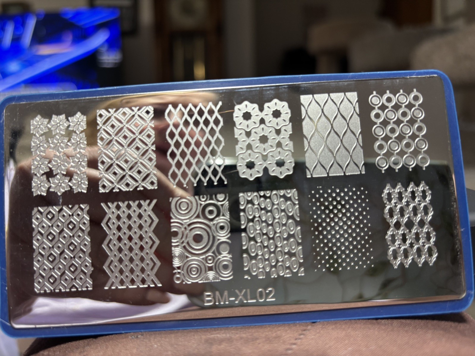 Bundle Monster Maniology Stamping Plate BM-XL02 Abstract Patterns New Rare