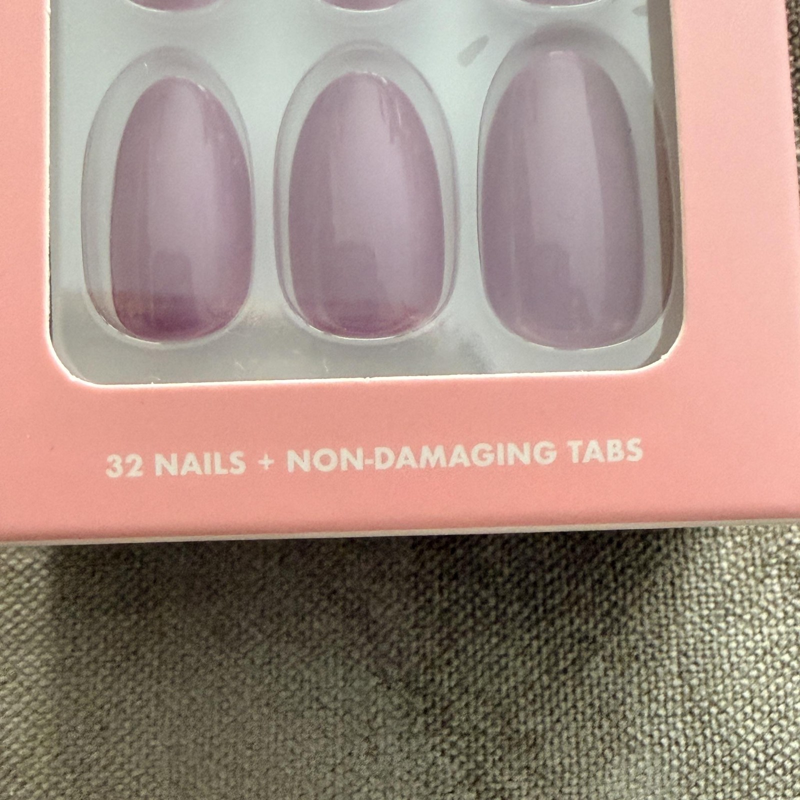 Olive & June Super Stick Mani Medium Prairie Press-On Nails Purple 32 Nails