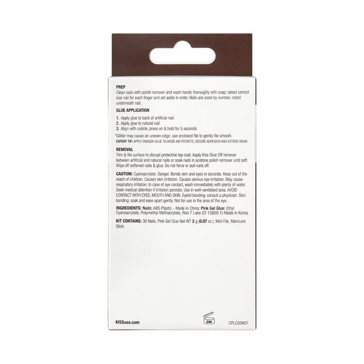 Kiss Classy Premium Nails Long CSP03 86587 Lot Of 6 Packs