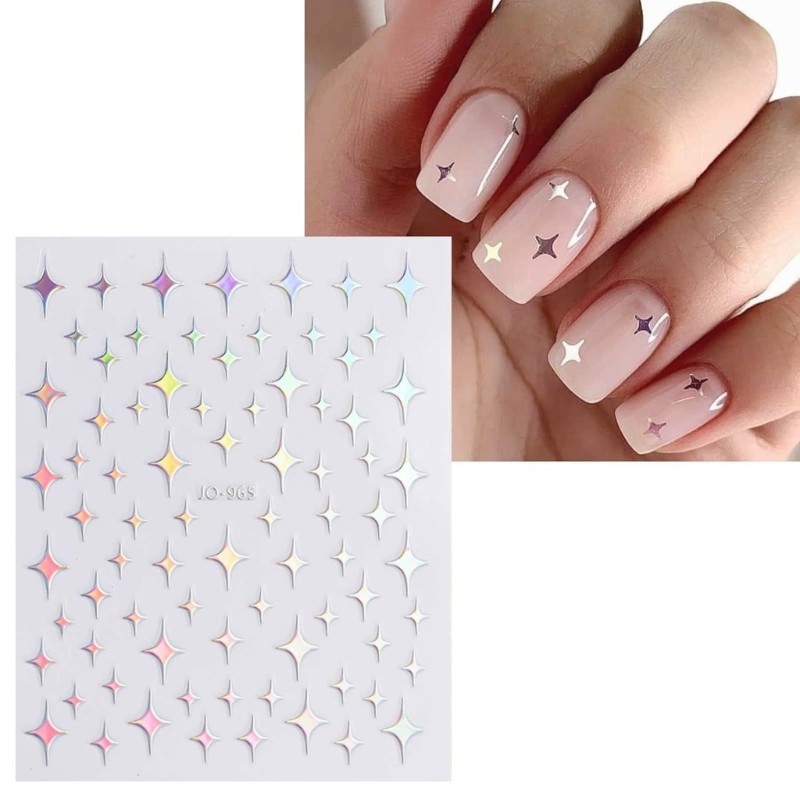 12pcs Colorful Nail Wraps Offering Comfort and Styles Manicure For Any Event