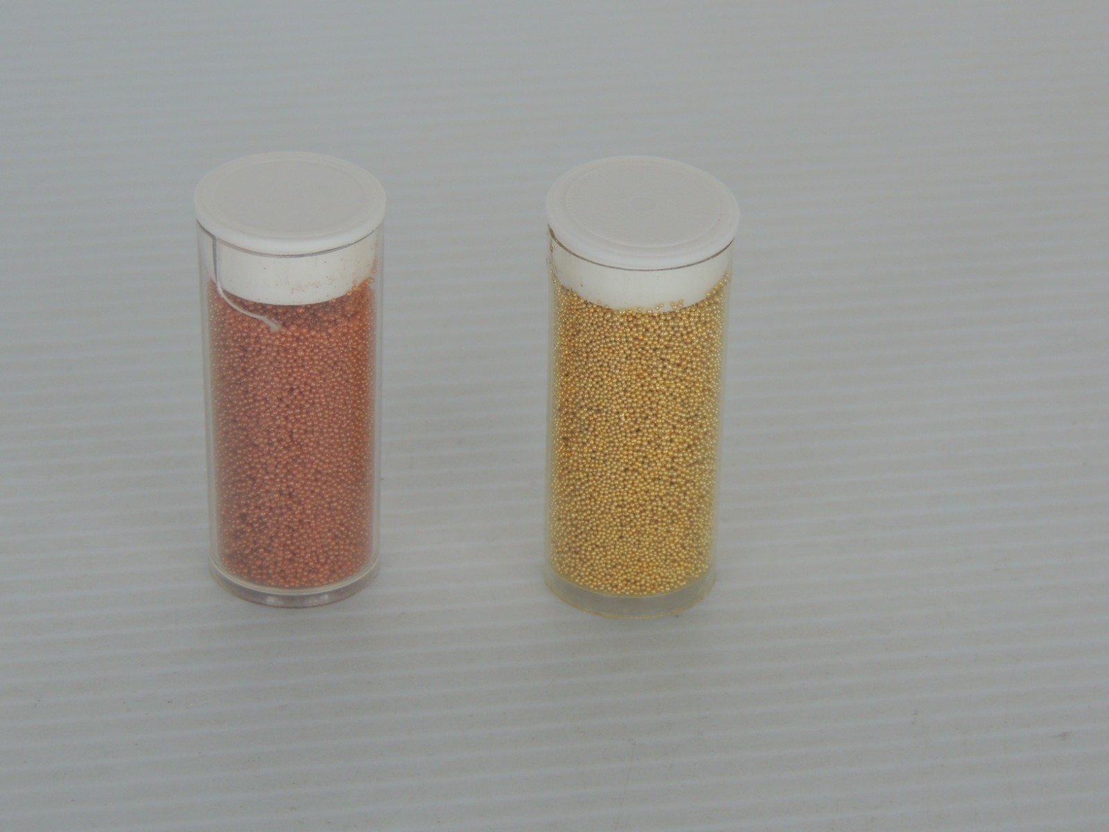 Gold, BRONZE Micro Glass Caviar Bead Bulk Micro No Hole Beads 2″ SMALL PLASTIC