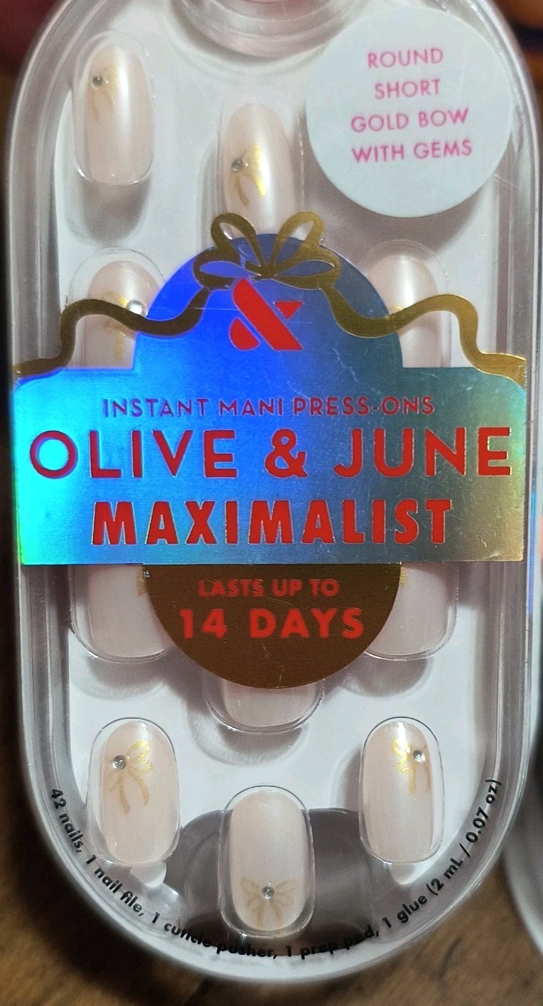 (5) x Olive & June Maximalist Instant Mani Press-Ons