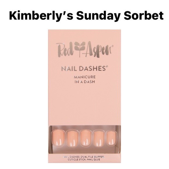 Red Aspen Nail Dashes