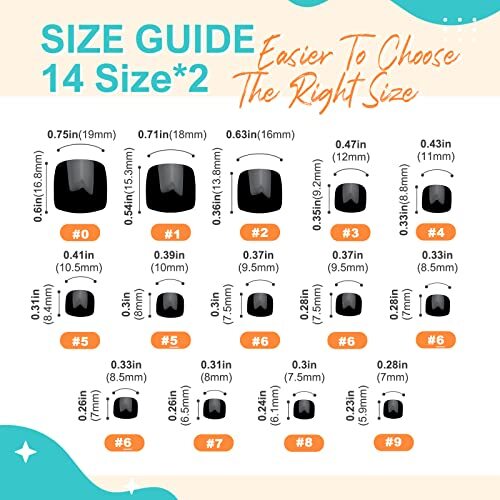 28pcs Solid Press on Toenails Short Fake Toe Nails Square Glossy Full Black