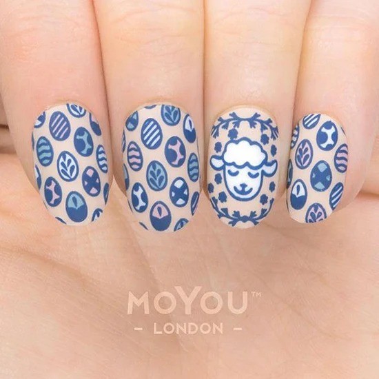 MoYou-London Festive 59 ✦ Nail Stamping Plate