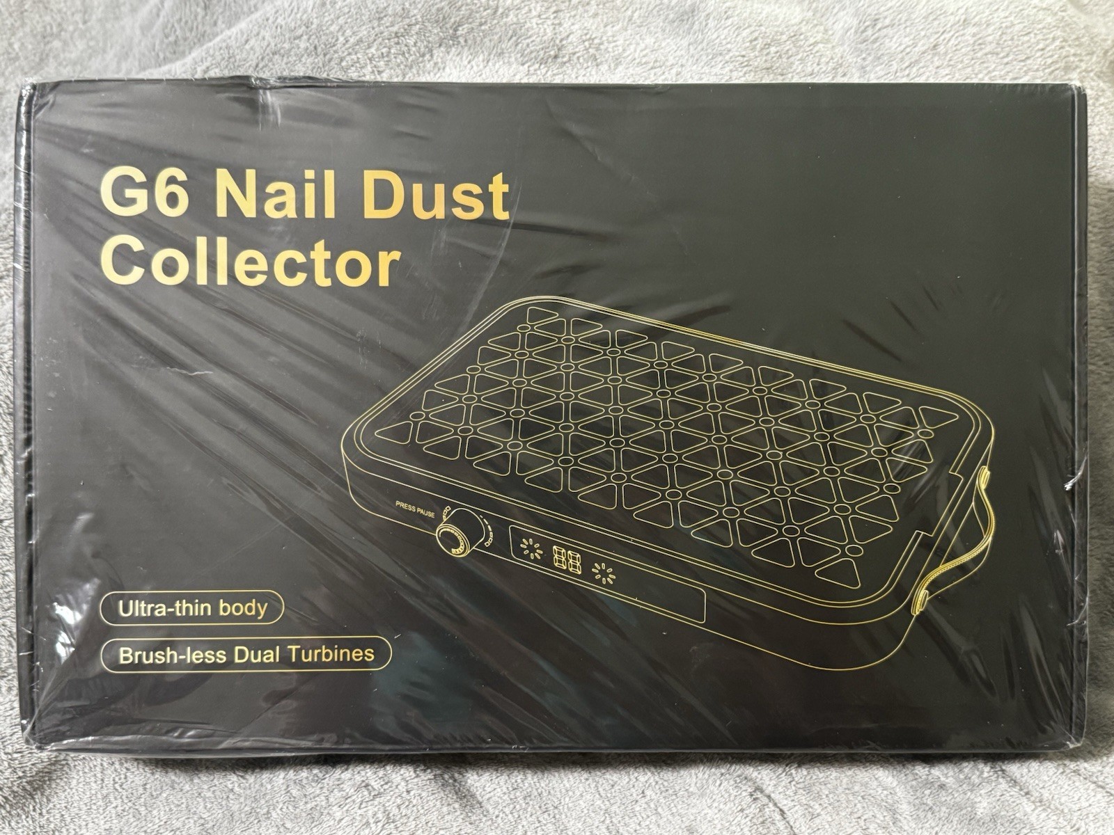 BNIB G6 Nail Dust Collector Ultra Thing Body Brushless Dual Turbines