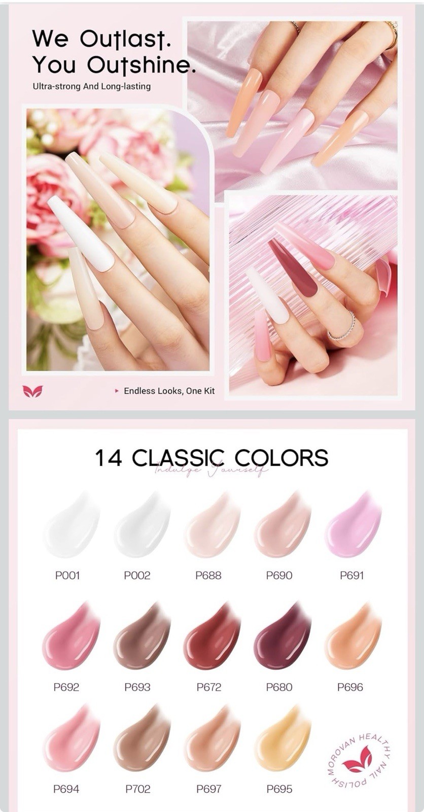 Morovan Poly Gel Nail Kit ReviewThe Morovan Poly Gel Nail Kit is an all-in-one