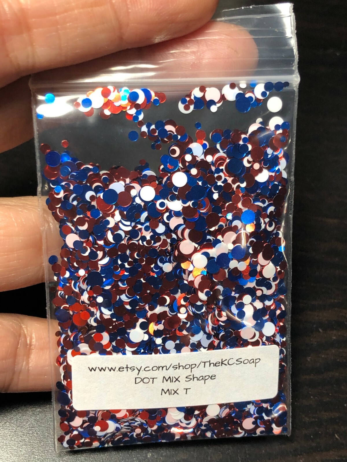 1,2,3 MM Mixed Dot Shape U Choose Color Nail Art Face Festival Crafts Makeup