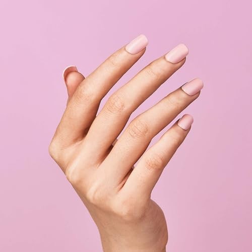 Kiss No Glue Mani Press On Nails, Color, ”, 30 Count (Pack of 1) Pick me Pink