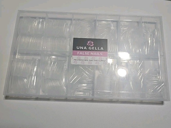 UNA GELLA Almond Oval 12 Sizes Full Cover False Nails