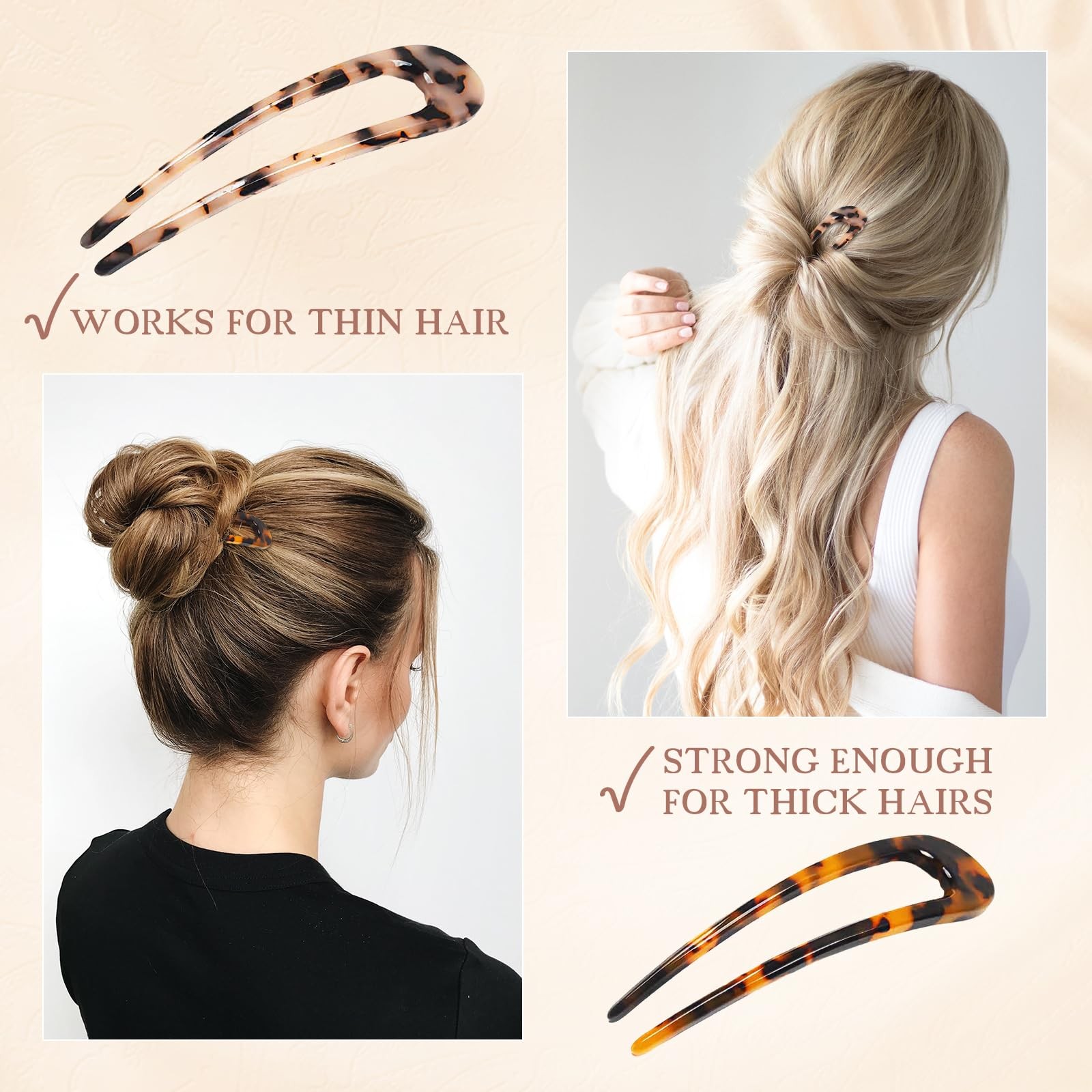 2 Pack Benefree French 1 Count (Pack of 2), Tortoiseshell&White Tortoiseshell