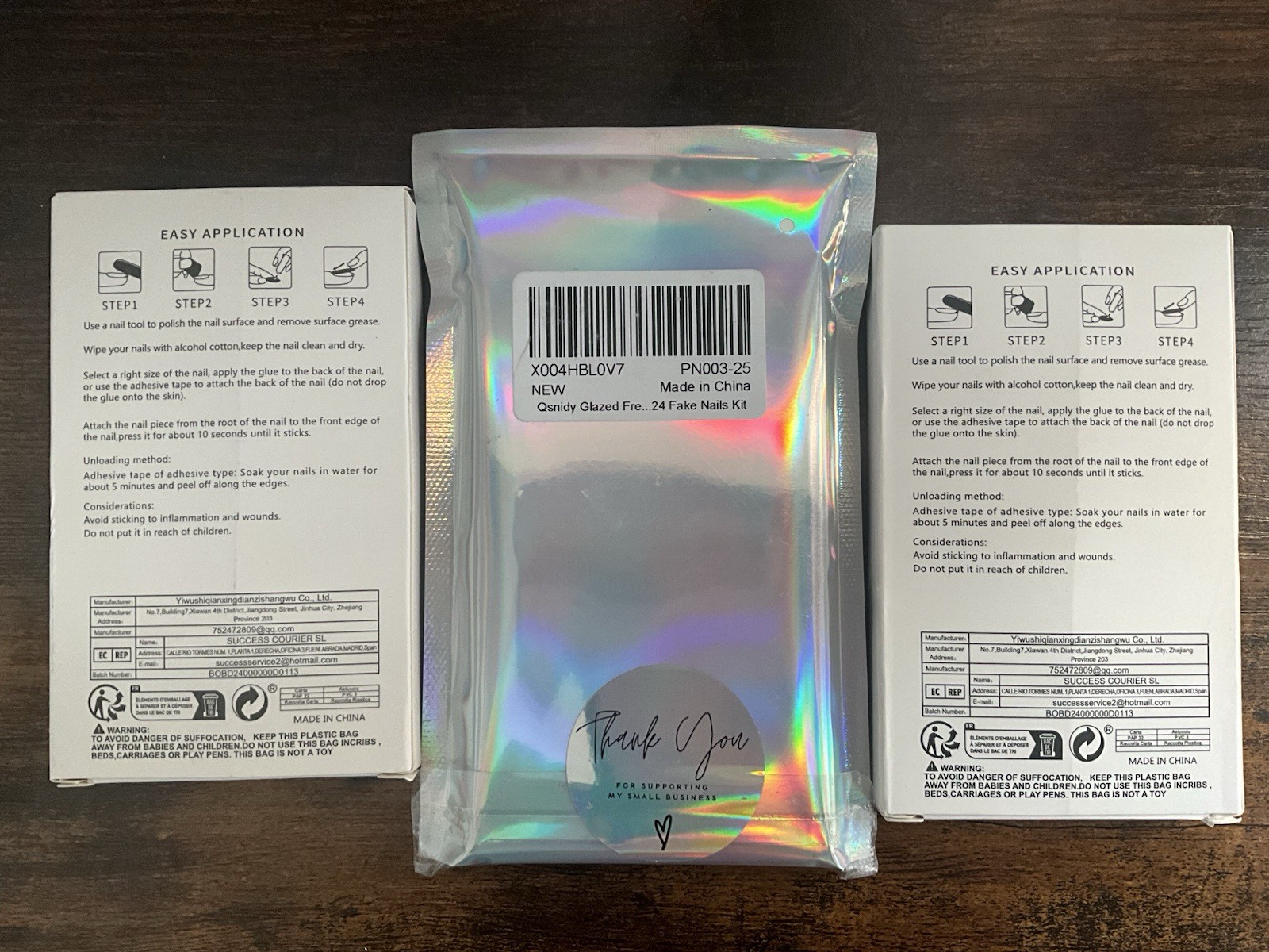 SAVILAND Poly Nail Gel Kit with UV Lamp – Open Box