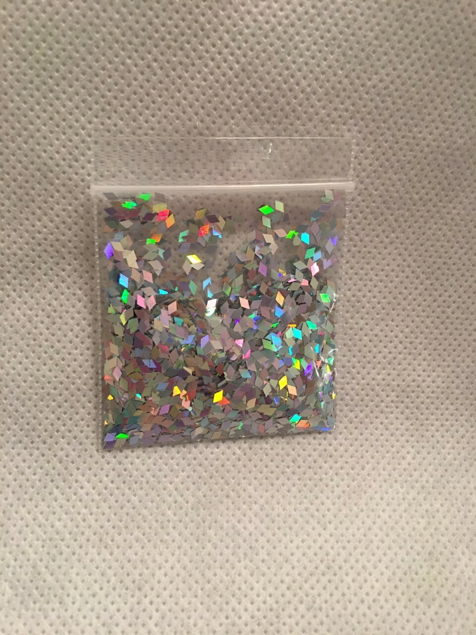 Holo Diamond Shape (Silver) 2mm Glitter 1TBsp-4Nail Art Face Craft DIY-US Seller