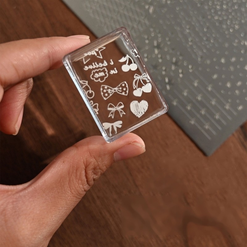 Stylish Patterns Nail Stamp Plate Easy To Use Professional Manicure Accessory