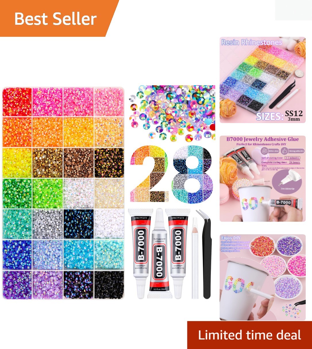 Jelly Rhinestones Bedazzling Kit