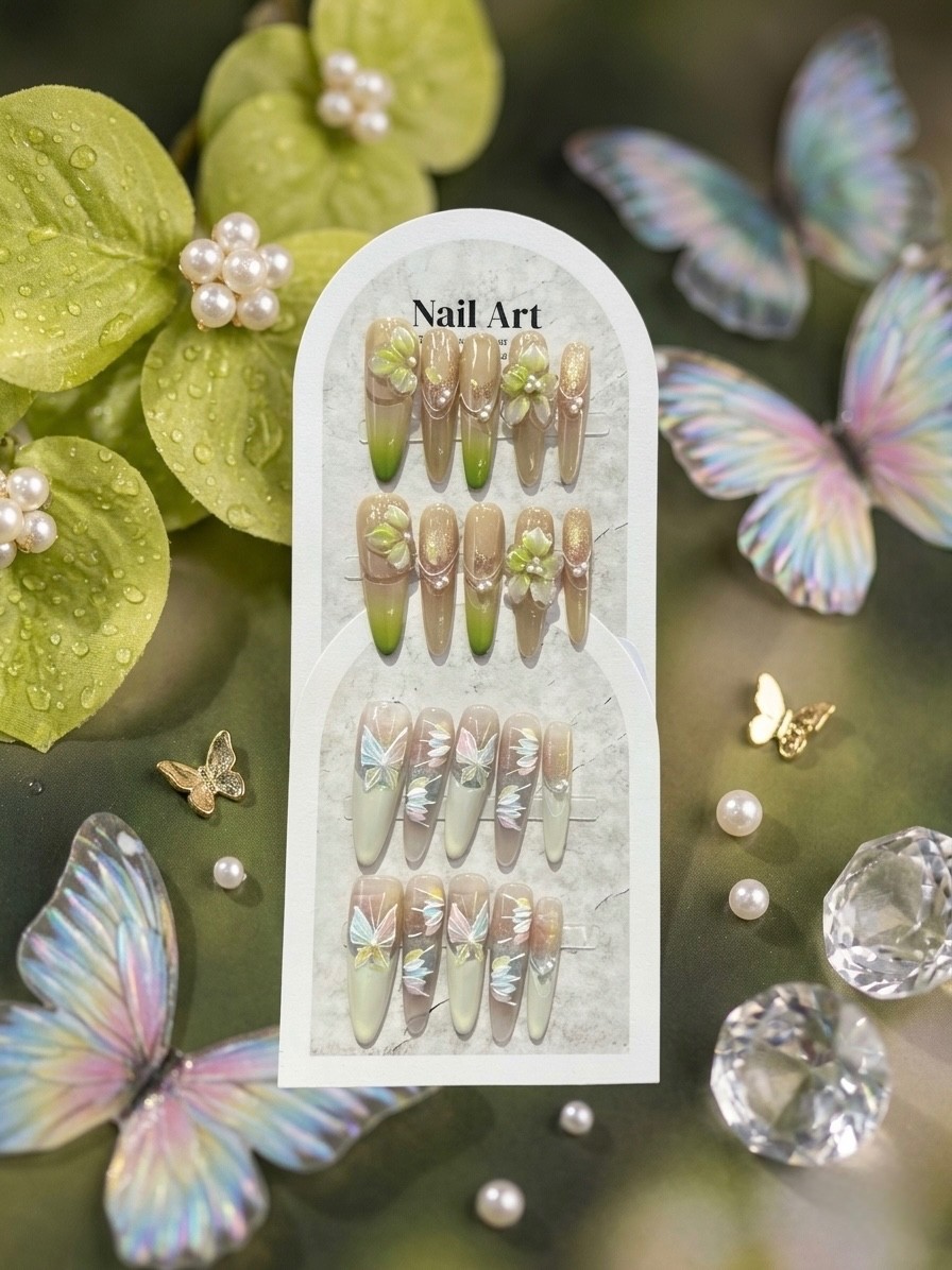 2 sets 3D Floral Design