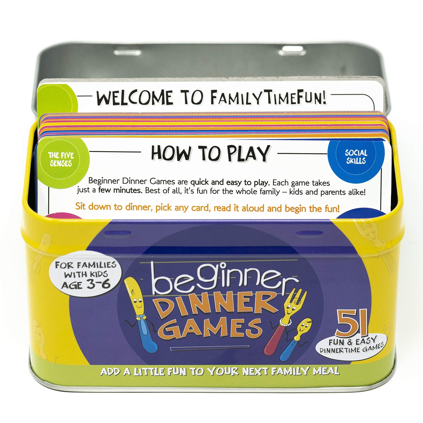 Continuum Games Beginner Dinner Board, Multicolor