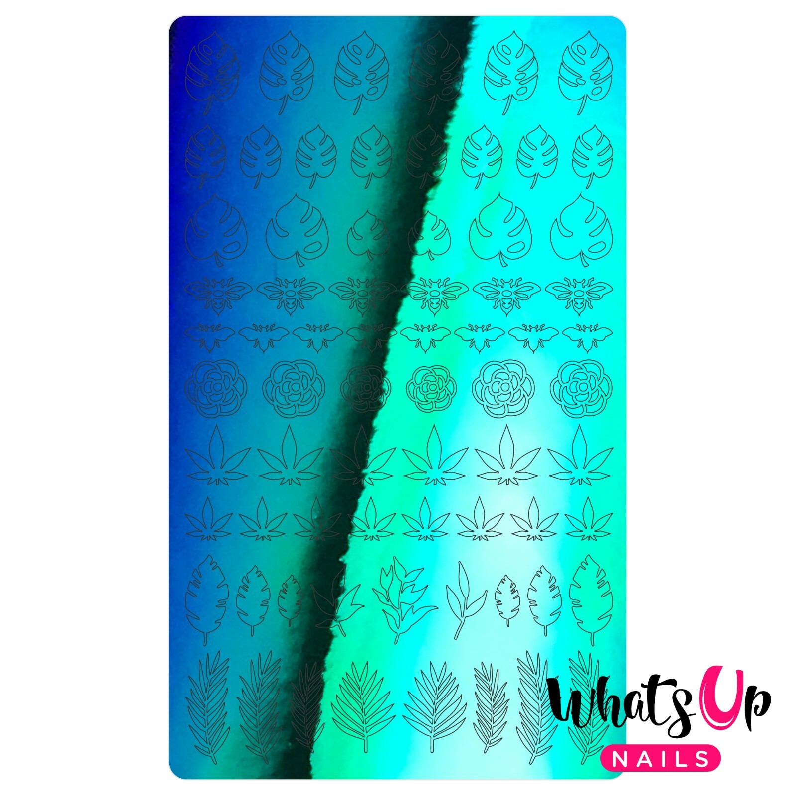 Whats Up Nails Botanical Garden Stickers (Green) – Daily Charme Collaboration