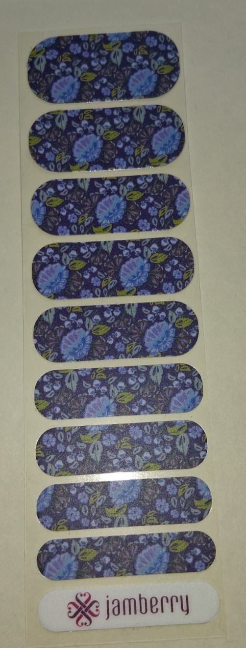 Jamberry Lot Nail Wraps Pink Pizzazz Lavender Garden Turkey Flower Butterfly