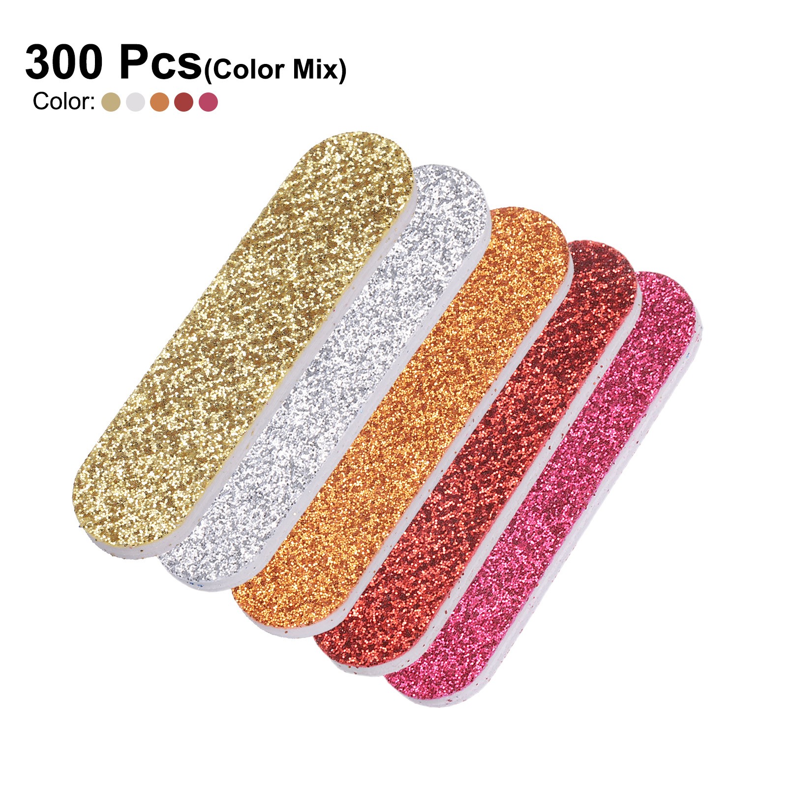 300pcs Nail Buffer Block Nail File for Nail Polishing Buffing